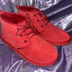 Mens Red UGG Neumel Chulkka boot